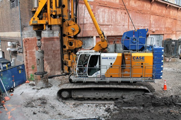 Essex On The Park caissons