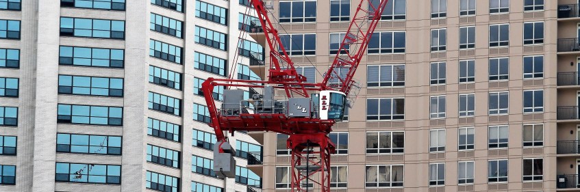 1101 South Wabash tower crane