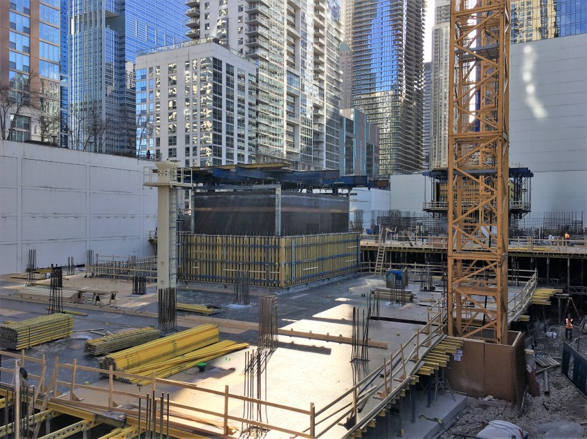 Wanda Vista tower two cores