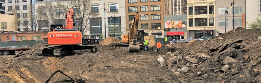 1326 South Michigan site prep