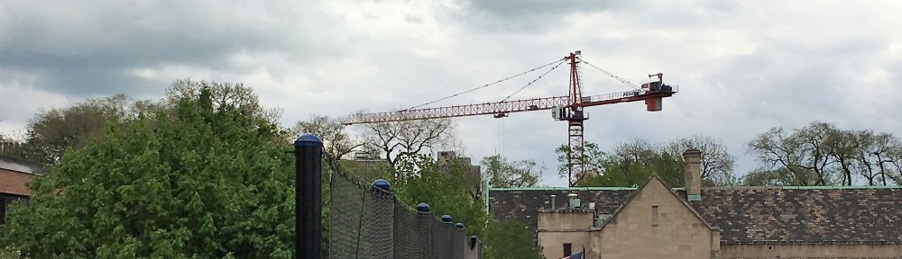 Chicago tower cranes
