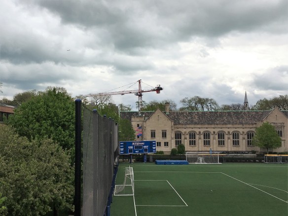 Chicago tower cranes