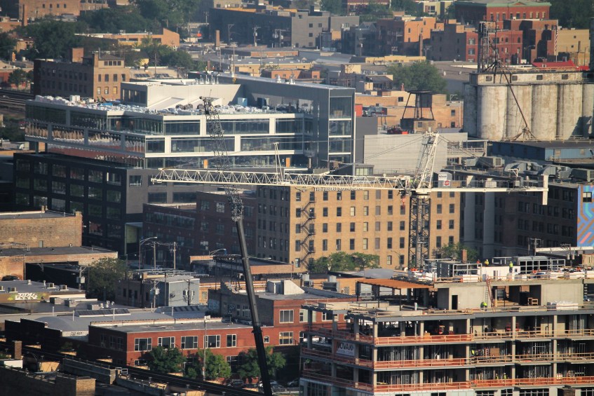 171 Aberdeen tower crane removal