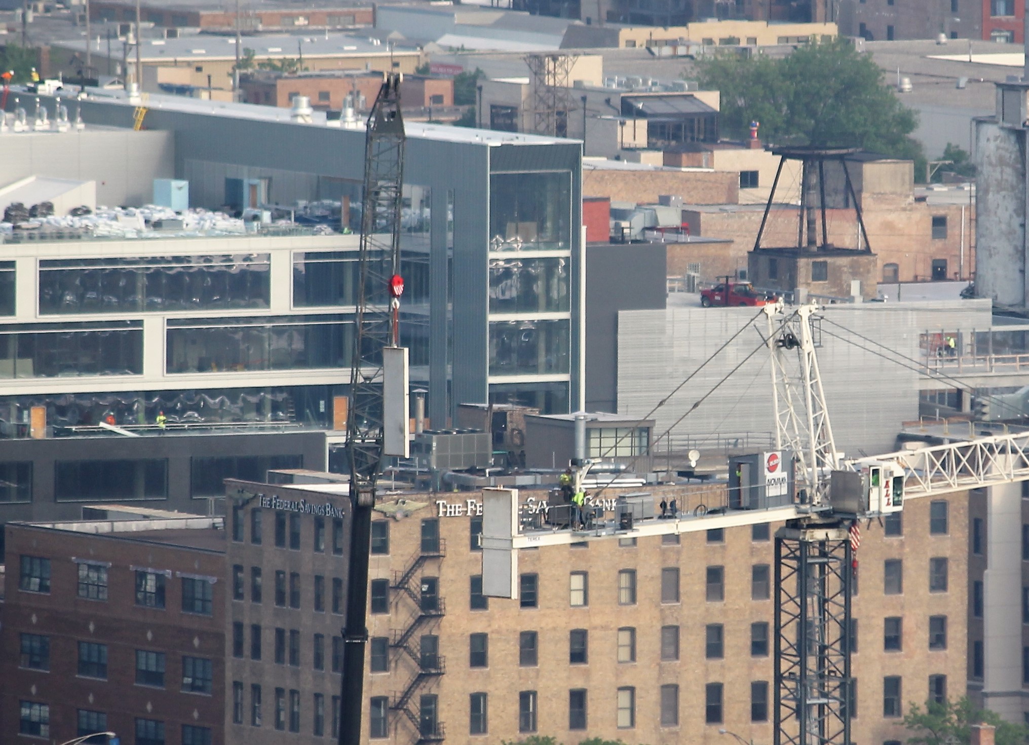 171 Aberdeen tower crane removal