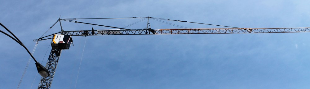Moxy Hotel tower crane