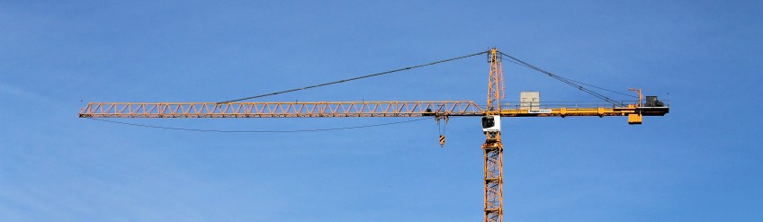 727 West Madison tower crane