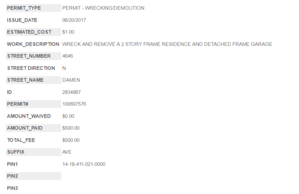 4646 North Damen Avenue