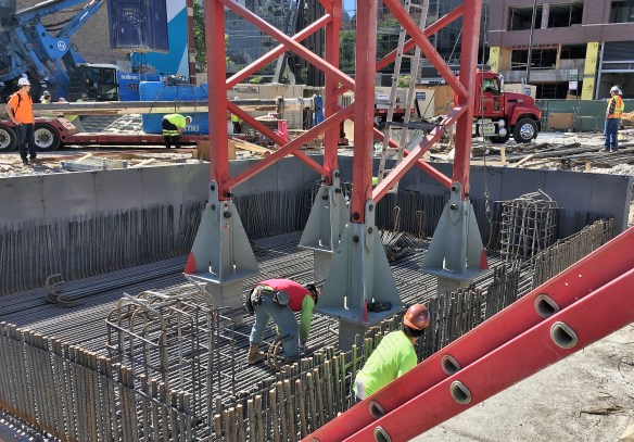 Marlowe tower crane stub