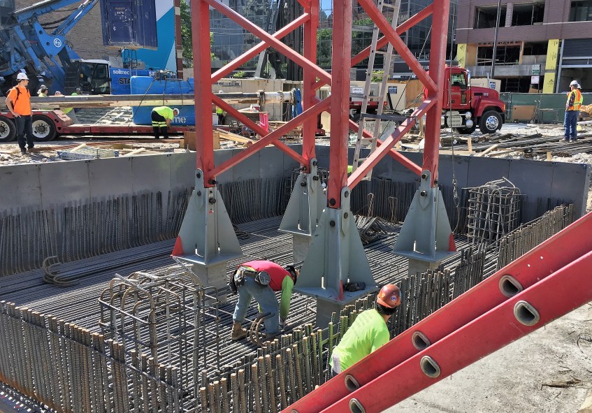 Marlowe tower crane stub