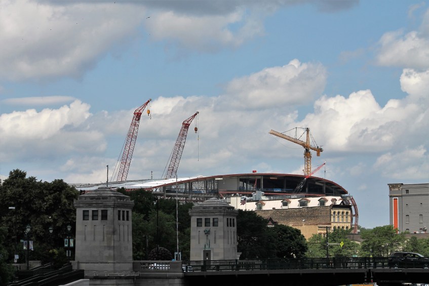 New Milwaukee Bucks arena WESC
