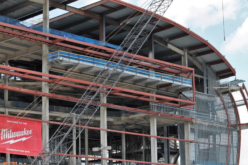 New Milwaukee Bucks arena WESC