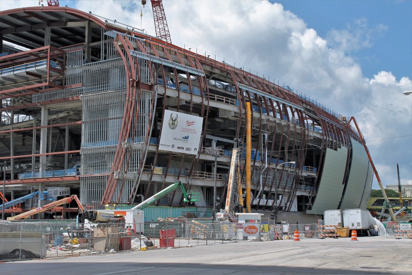 New Milwaukee Bucks arena WESC