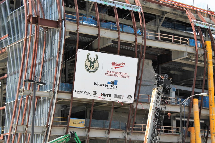 New Milwaukee Bucks arena WESC