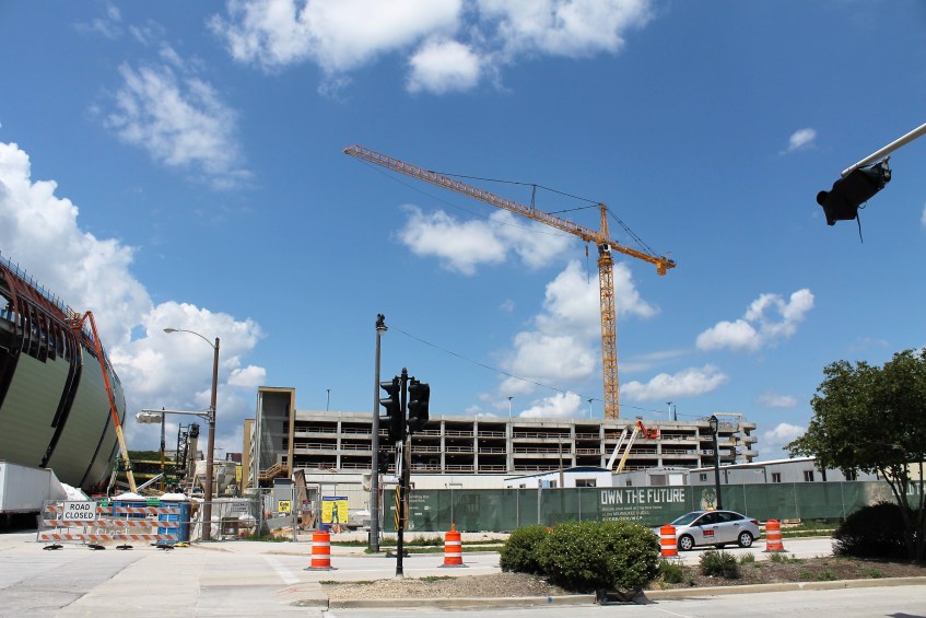 New Milwaukee Bucks arena WESC