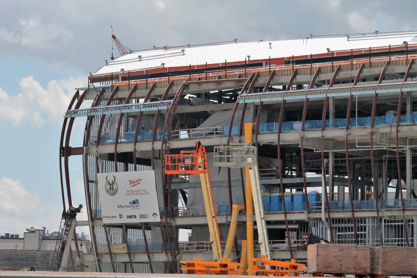 New Milwaukee Bucks arena WESC