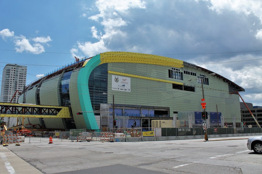 New Milwaukee Bucks arena WESC