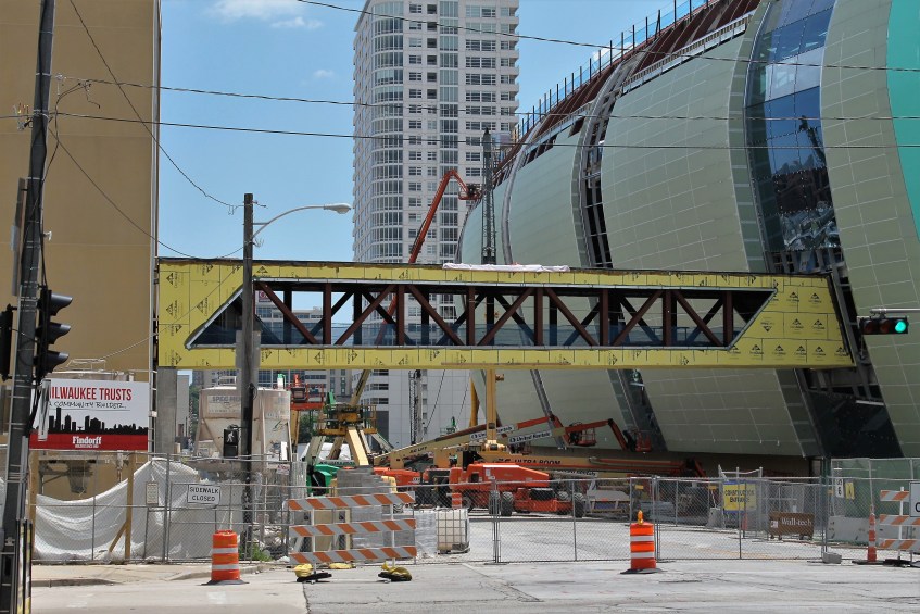 New Milwaukee Bucks arena WESC