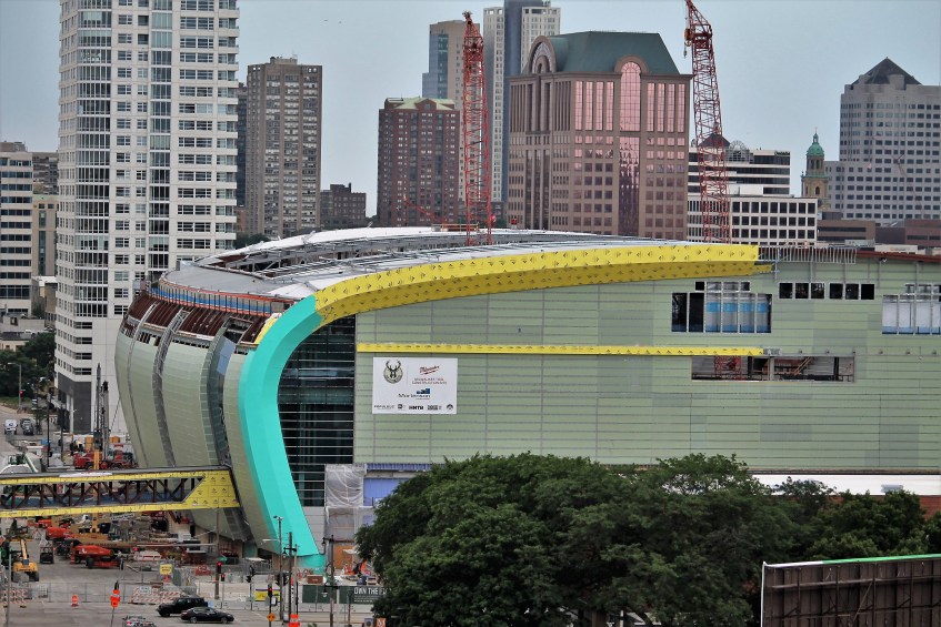 New Milwaukee Bucks arena WESC