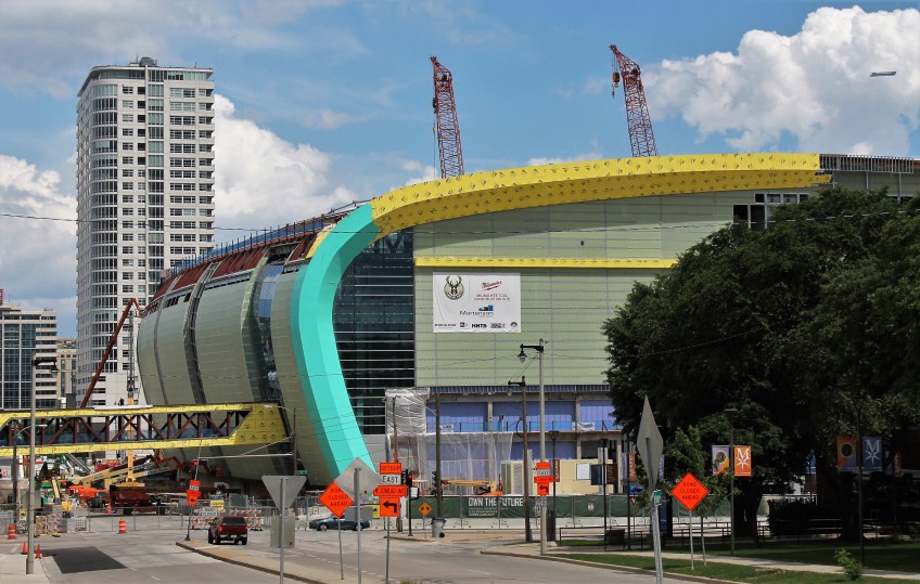 New Milwaukee Bucks arena WESC