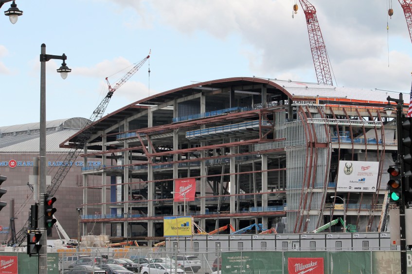 New Milwaukee Bucks arena WESC