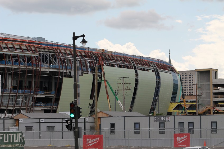 New Milwaukee Bucks arena WESC