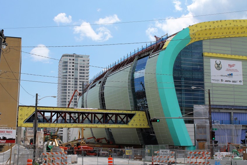 New Milwaukee Bucks arena