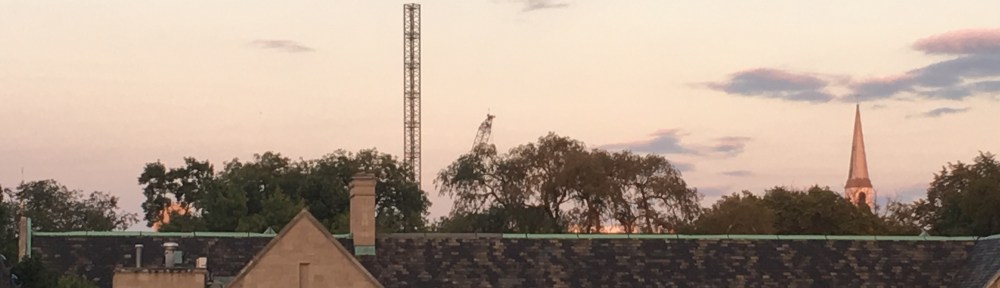 The Lincoln Common south tower crane