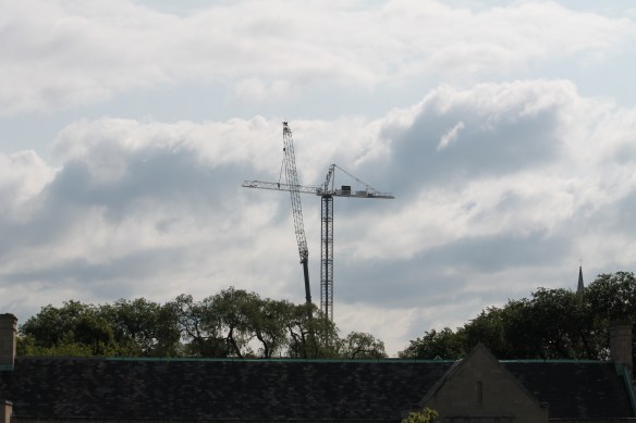 The Lincoln Common south tower crane