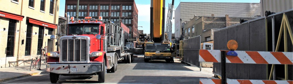Nobu Hotel tower crane