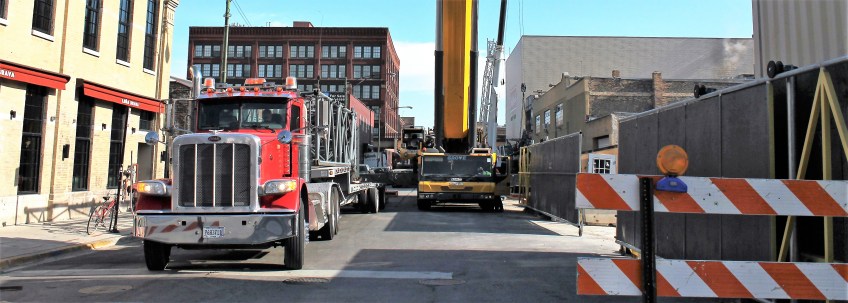 Nobu Hotel tower crane