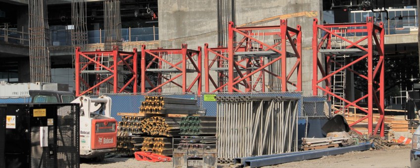 One Grant Park tower crane jump