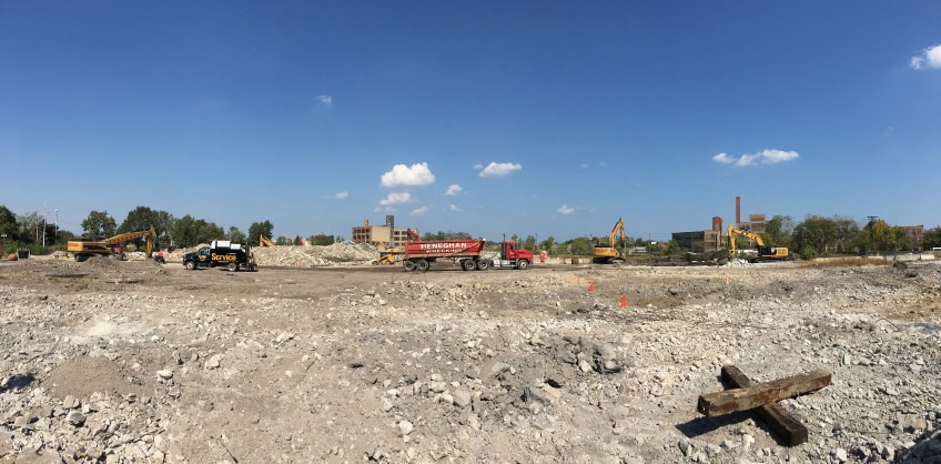 Lincoln Yards demolition