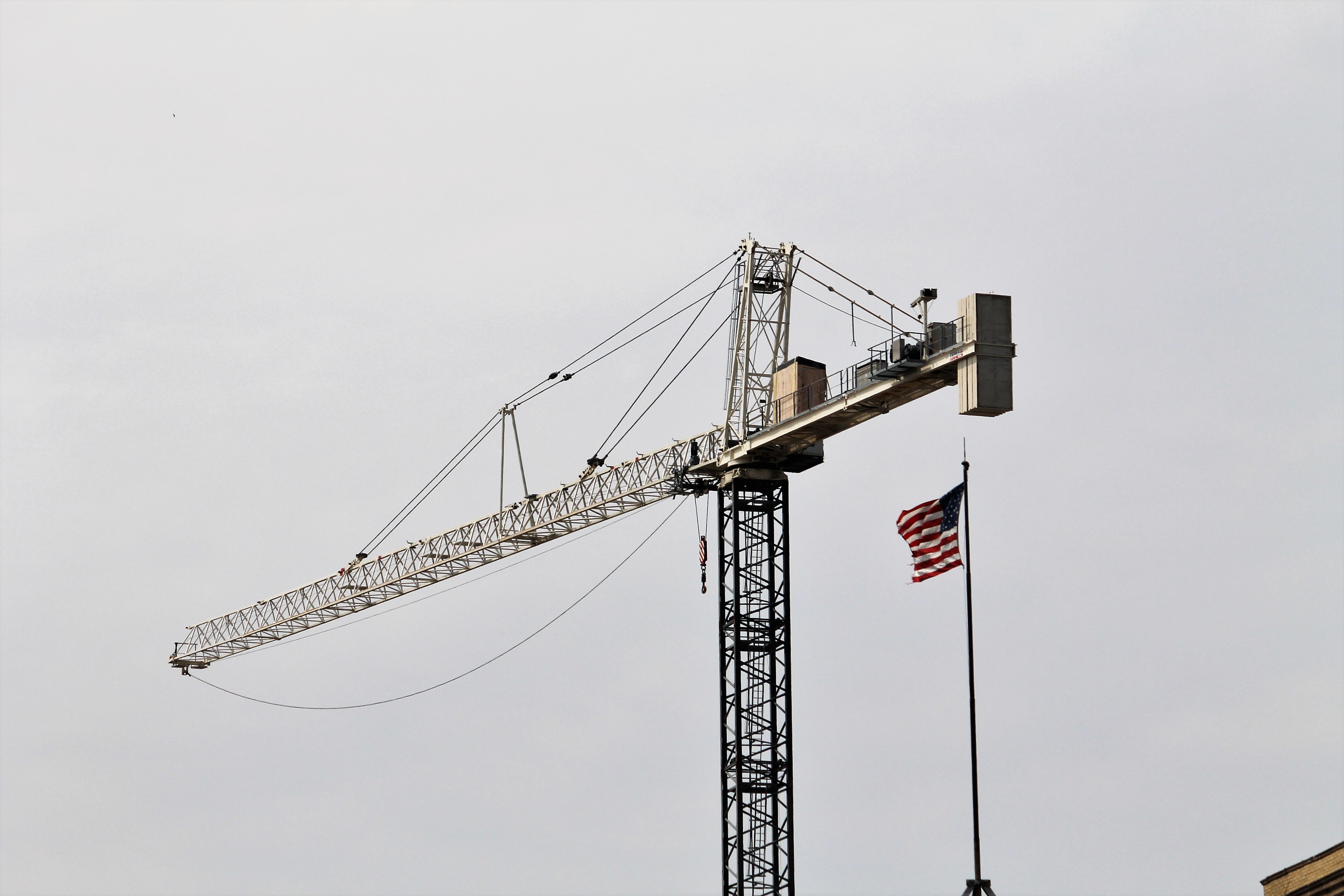 Wicker Park Connection Tower crane