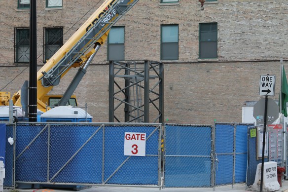 900 West Tower Crane Stub