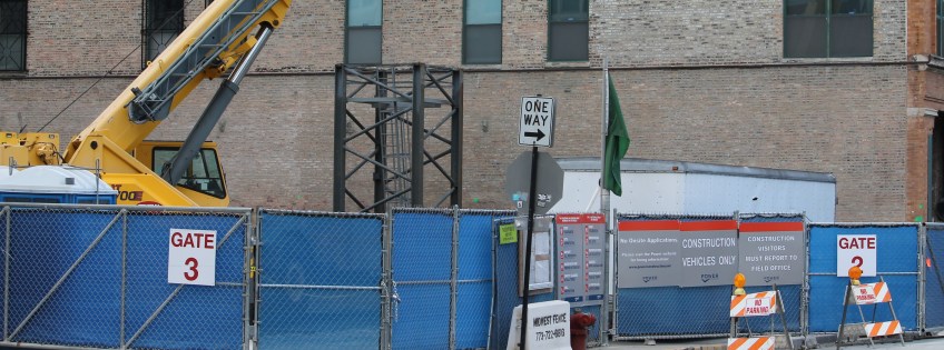 900 West Tower Crane Stub