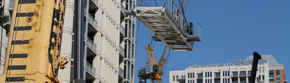 1407 On Michigan tower crane removal