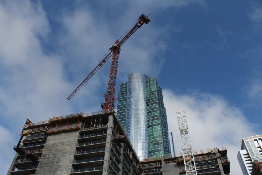 One Grant Park tower crane #2