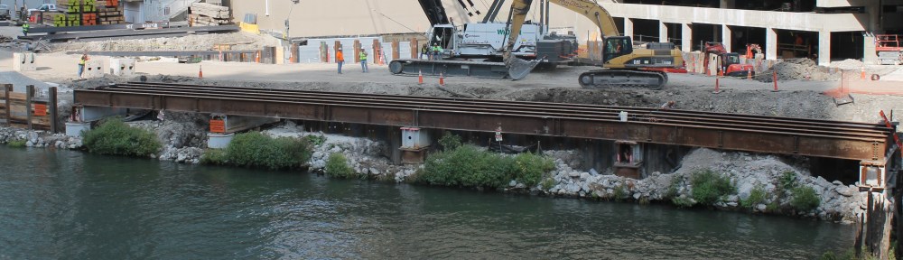 Wolf Point East trestle bridge