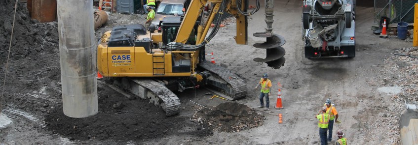 GEMS Upper School caissons