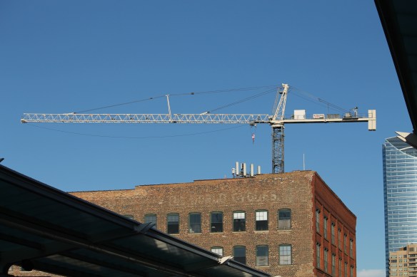 Hoxton Chicago tower crane