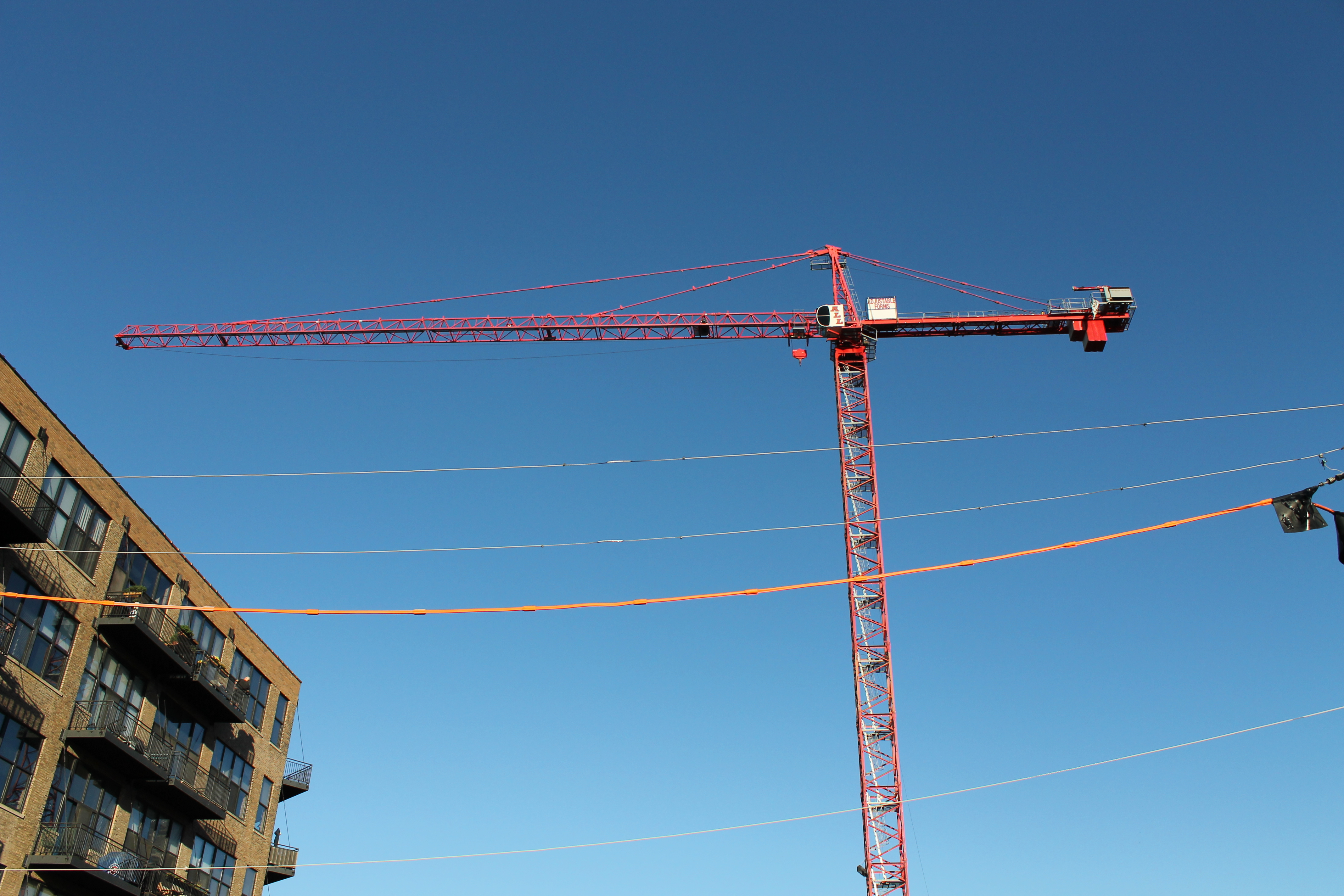 210 North Carpenter tower crane