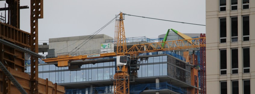 Eleven40 tower crane removal