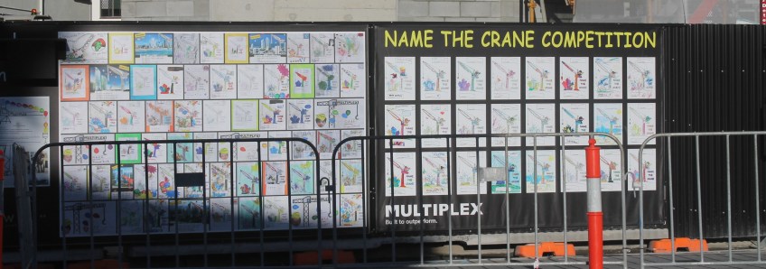 Jewel Gold Coast named cranes