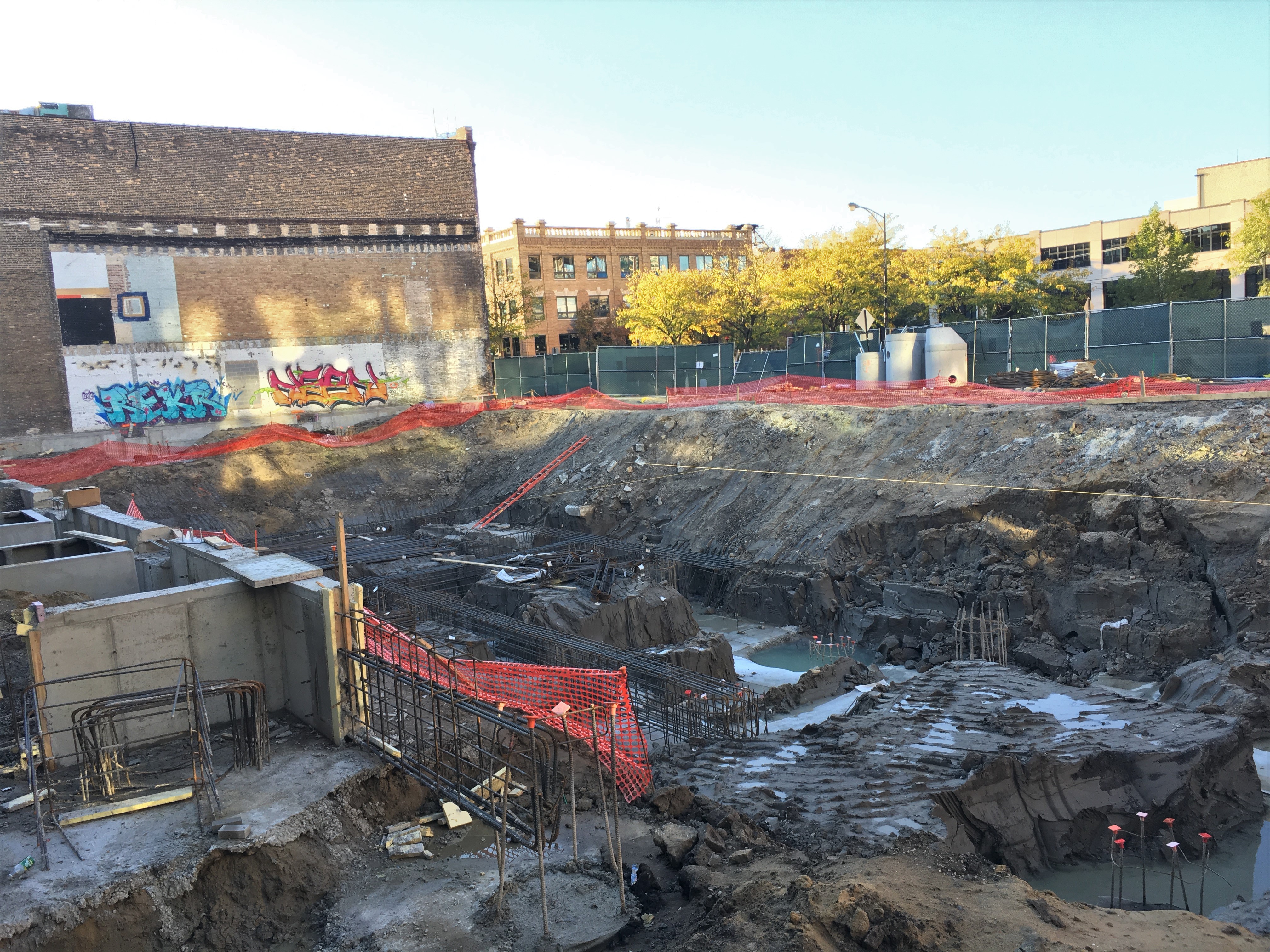 Hayden West Loop tower crane