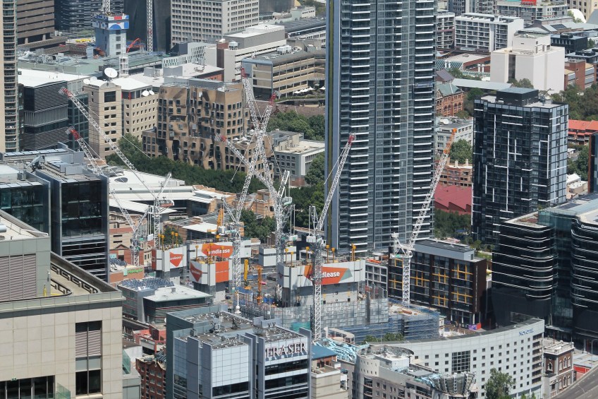 Cranes Without Context Sydney