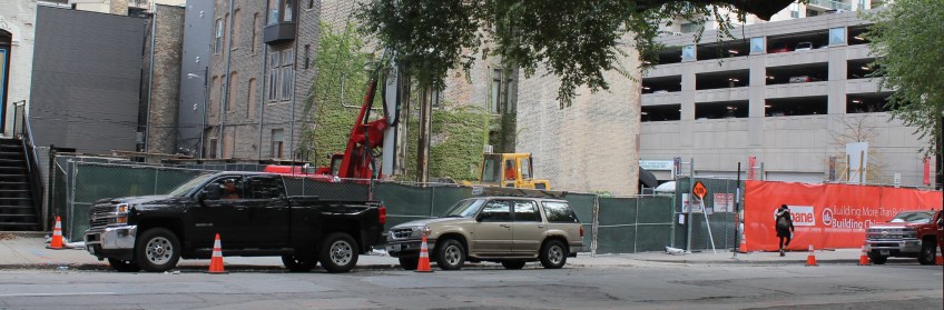 56 West Huron caissons