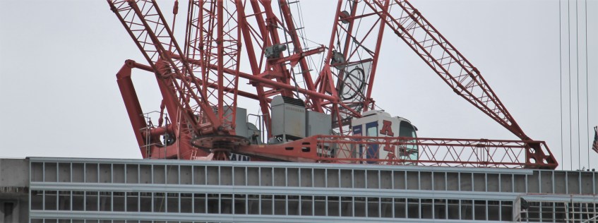 Simpson Querrey tower crane removal