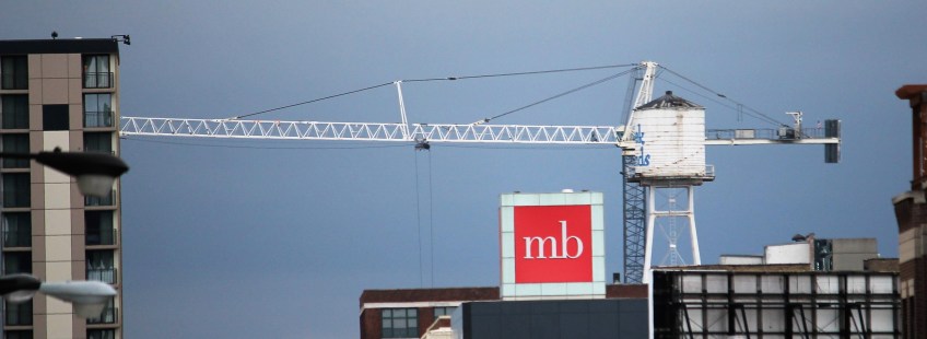 The Van Buren tower crane