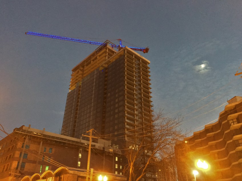 Onni Group glow crane