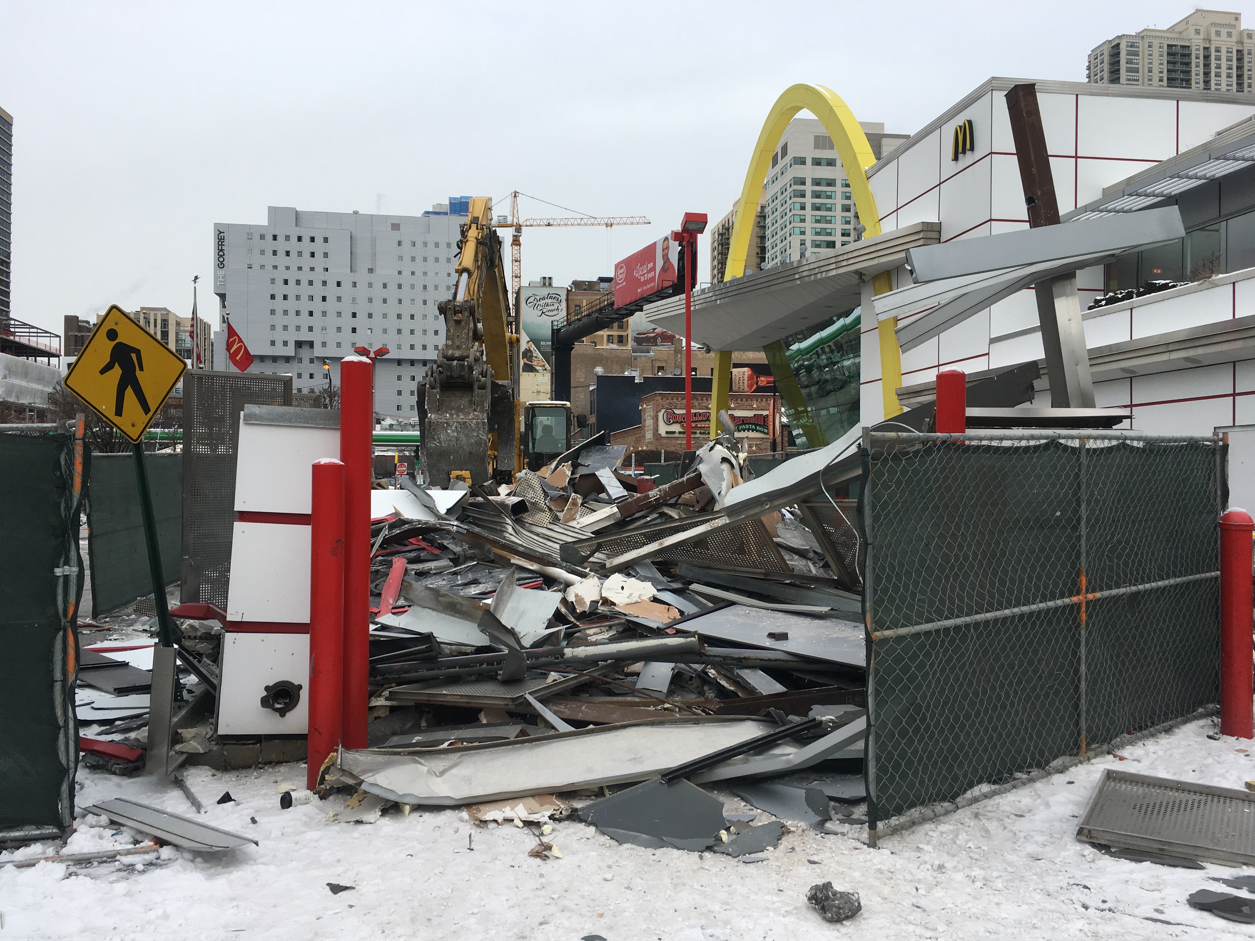 Rock and Roll McDonald's demolition